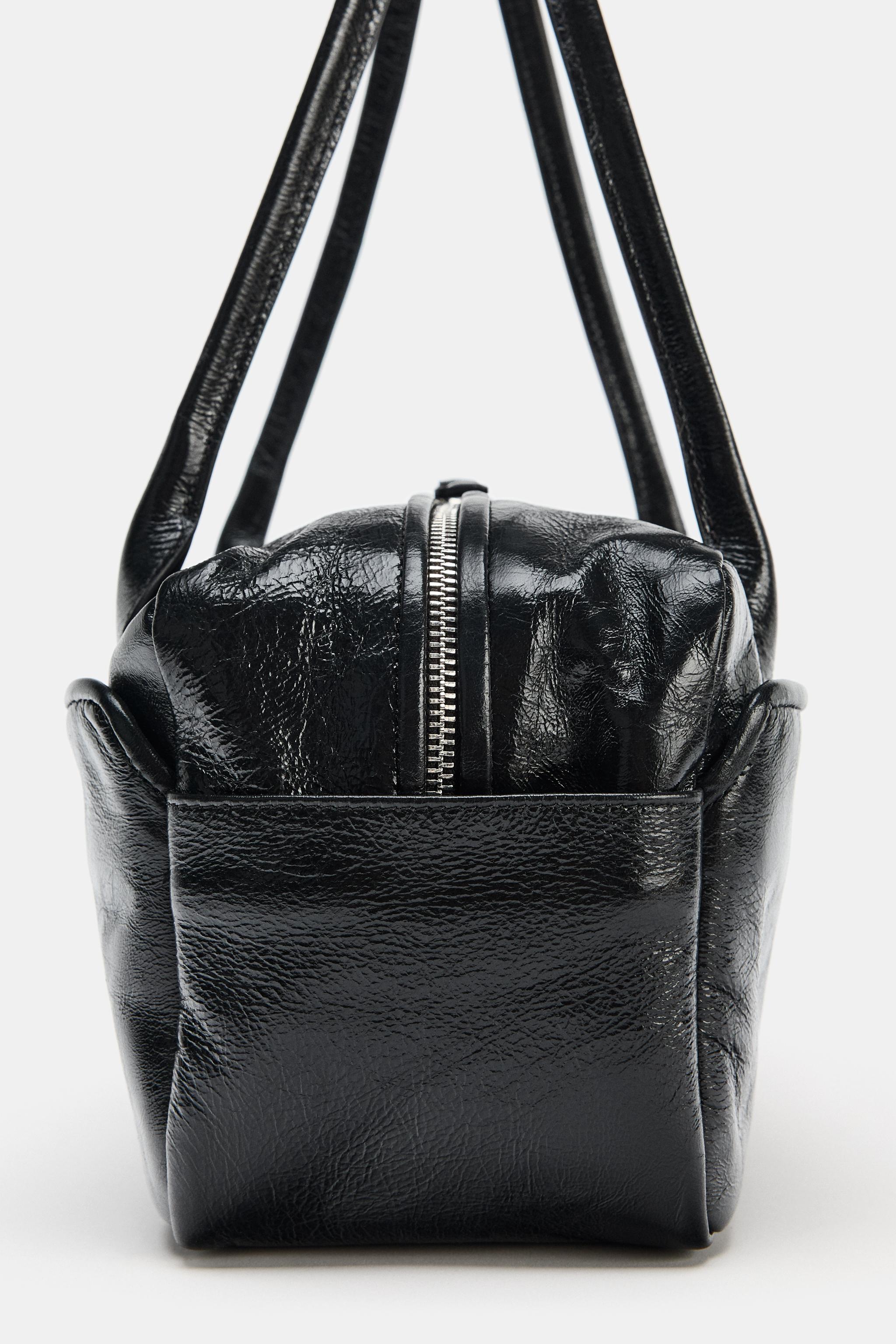 LEATHER BOWLING BAG